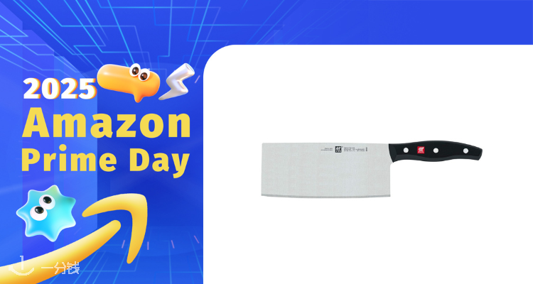【Prime Day】Zwilling/双立人中式餐刀61折 £49.99收!经典铆钉黑柄+耐腐不锈钢刀锋!