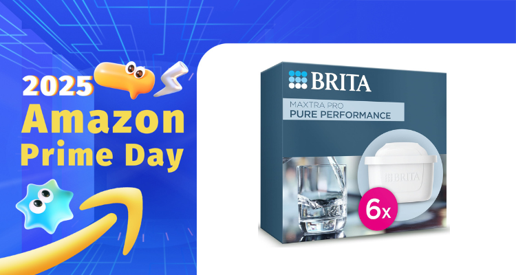 【Prime Day】硬水克星👍 Brita MAXTRA PRO滤芯6个装£24.99收!