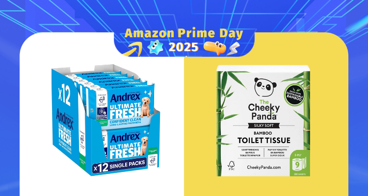 【Prime Day】纸巾大促合集!24卷经典小狗纸才£9!小狗湿厕纸12包£10!超厚厨房纸£1