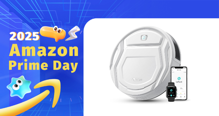 【Prime Day】🤖宠物家庭救星！Lefant M210P 扫地机器人£95收！堪称毛发收割机！