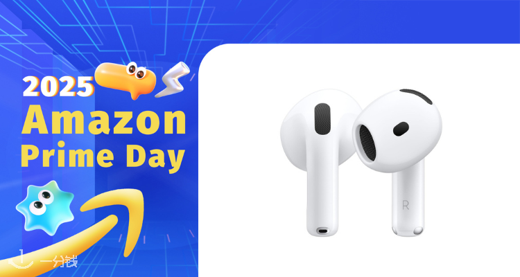 【Prime Day】新一代主动降噪款 AirPods 4,无线充电&空间音频史低价£149!