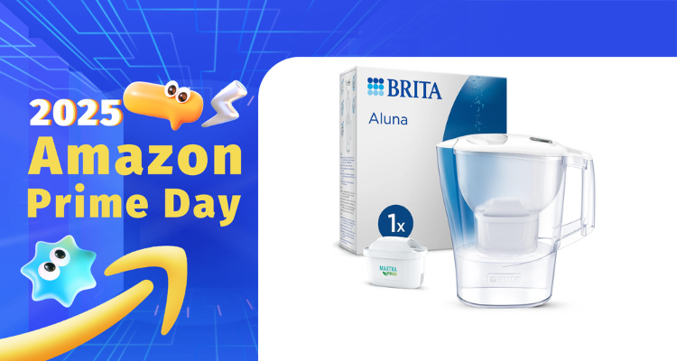【Prime Day】BRITA神仙滤水壶48折!滤水壶2.4L送1滤芯只要£12.33!上月爆卖3k+,手慢涨价