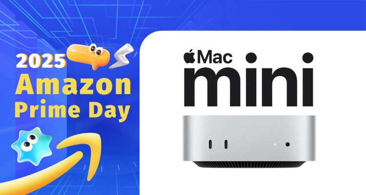 【Prime Day】苹果党疯抢!M4芯片Mac mini史低炸场!Prime专享£499拿下!