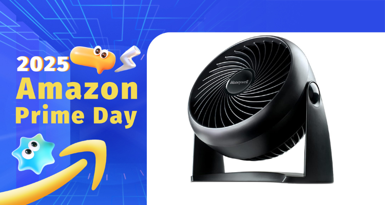 【Prime Day】英国升温必买🥵静音王炸风扇£24.99抄底!小房间直接穿堂风🌀