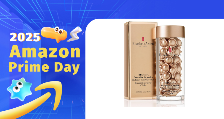 【Prime Day】35折今晚结束！雅顿VC小鲜胶60粒才£26！VC+神经酰胺+三重抗氧一颗到位