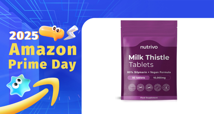 【Prime Day】熬夜党续命必备!£6囤90粒护肝奶蓟片10000mg!特价马上结束!