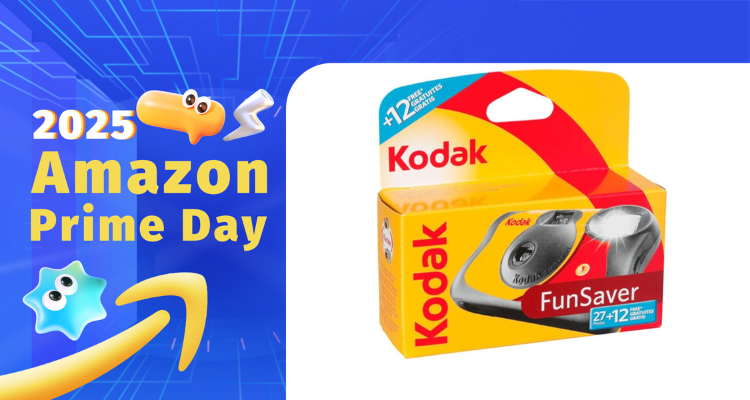 【Prime Day】18镑捡漏胶片神机！柯达FunSaver含闪光灯+白送39张胶卷！