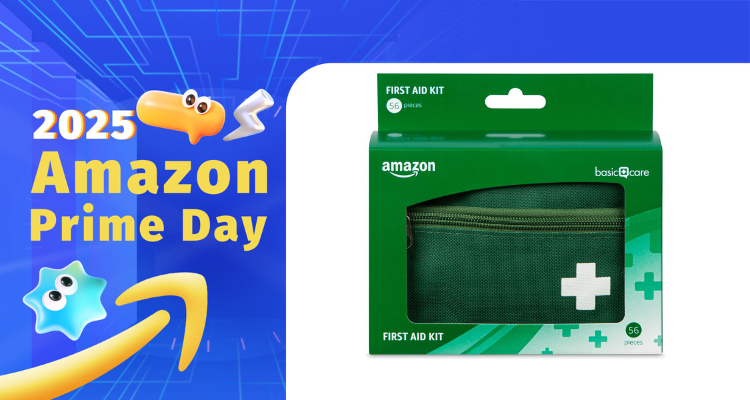 【Prime Day】救命!亚马逊急救包£8白菜价!创口贴、消毒巾、剪刀等56件套锁死安全感!