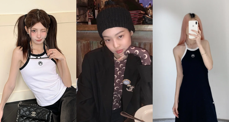 辣妹必备🌶️Marine Serre低至3折🔥Jennie同款月亮衣£212🌙Rose同款月亮吊带£99！