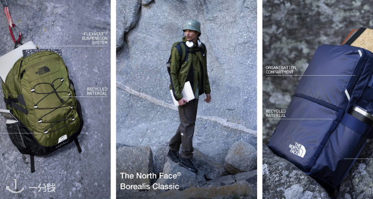 The North Face官网「开学季背包🎒合集」开选!折扣区低至6折+叠9折🔔£43起收!