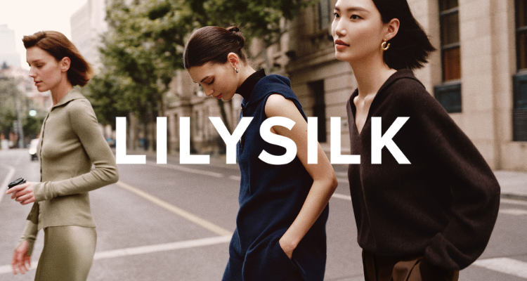 静奢贵气感🔈Lily Silk大促5折起➕送真丝眼罩😴吊带睡裙£48👗真丝枕套第二件半价！