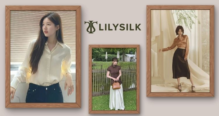 周年庆收明星同款❗Lily Silk官网周年大促低至4折！✨赵露思同款SOS真丝衬衫£65！
