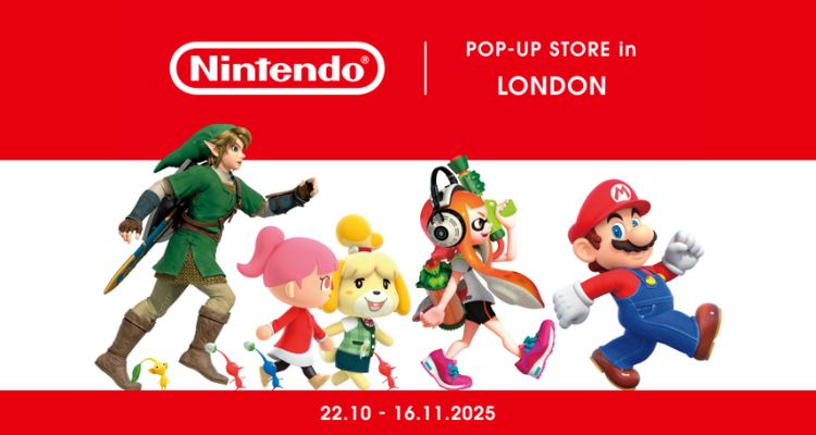 🎮任天堂欧洲首间购物中心快闪店登陆伦敦🍄马里奥+塞尔达全系列周边集结！