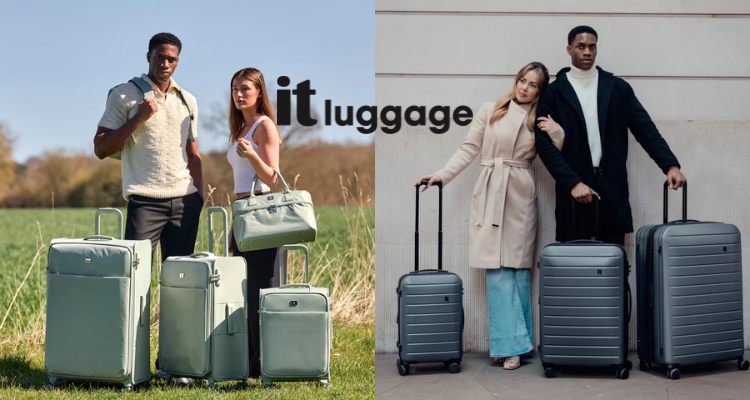IT Luggage行李箱套装8折💥£60拿下登机+托运2件套!轻便巨能装!回国or搬家全搞定!