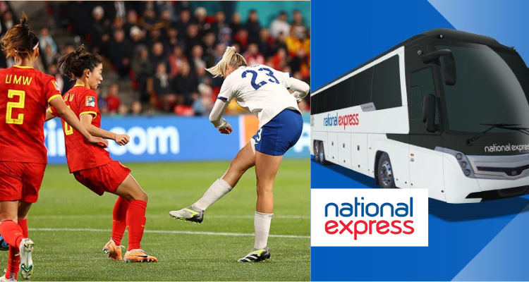 “包车”去看🇨🇳⚽️中英女足对决!National Express巴士票£40往返!免费WiFi+舒适座位