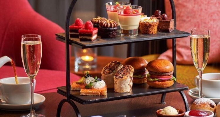 🍰4星酒店下午茶降价啦！Malmaison人均£15吃创意甜品+汉堡塔可+英伦茶！全英15城通用