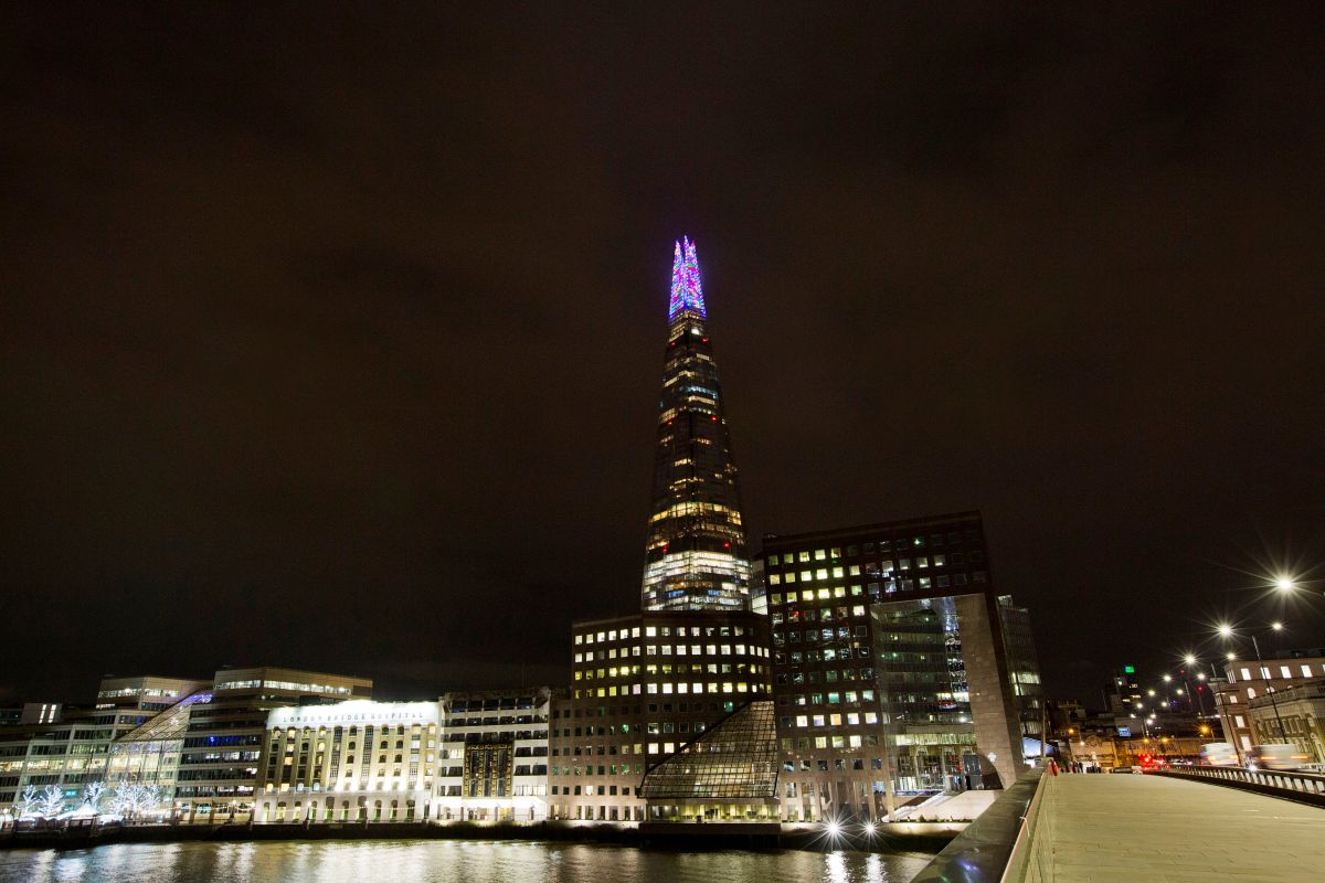 The Shard圣诞灯光秀伦敦来了！今年的夜空艺术，等你来打卡