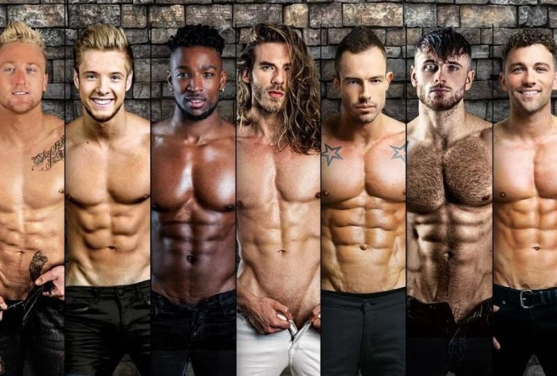 请你看腹肌帅哥🤩免费送总价值￡240猛男秀门票