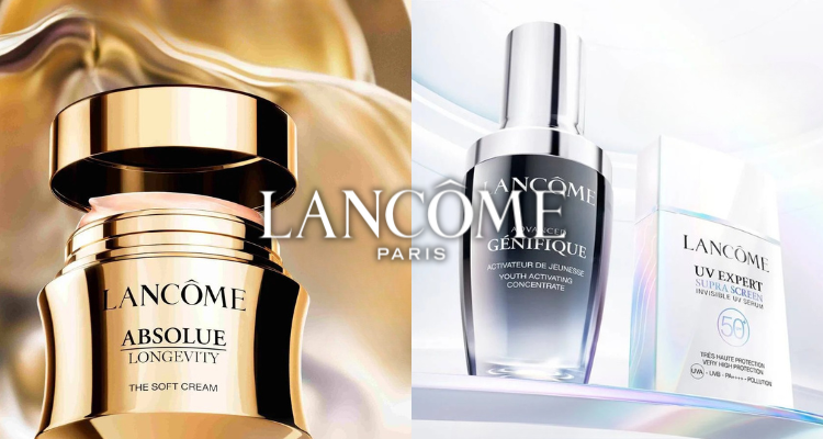 兰蔻官网一律7折!持妆粉底£28!50ml小黑瓶£57!“液态热玛吉”升级菁纯面霜£91收!