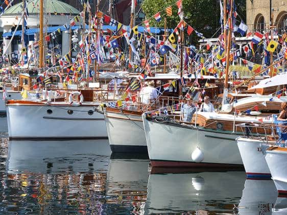St Katharine Docks Classic Boat Festival 伦敦来了！泰晤士河畔的复古船只盛典等你打卡