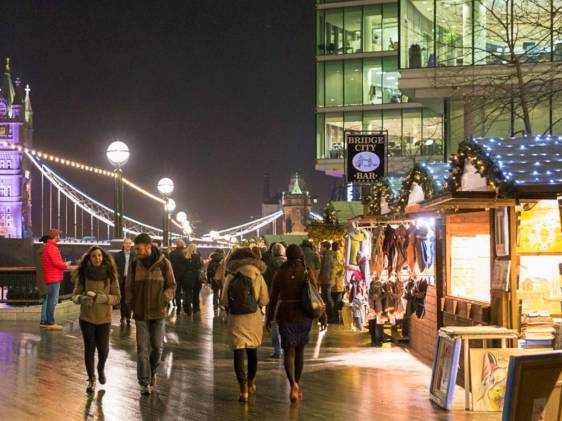 Winter (Christmas) by the River: London Bridge Market 伦敦来了！泰晤士河畔的圣诞市集，等你来感受最浪漫的冬日氛围