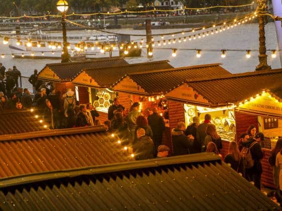 Southbank Centre’s Winter Market伦敦来了！冬日泰晤士河畔，吃喝逛买一站式圣诞氛围体验