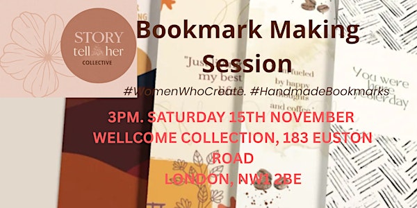 Bookmarks Making 伦敦来了！一起动手做书签，享受温馨手作时光