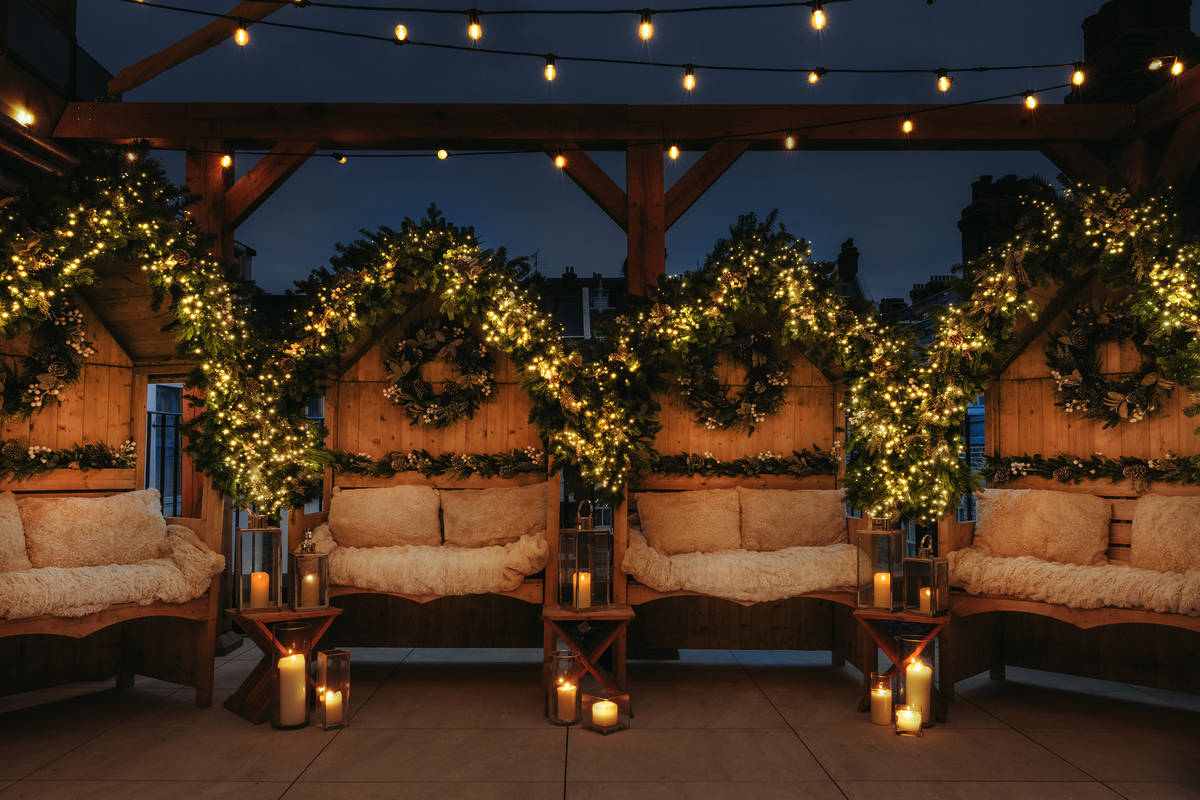 Kitchen at Holmes 圣诞屋顶电影院伦敦来了！冬日星空下的美食与圣诞电影体验，等你来打卡