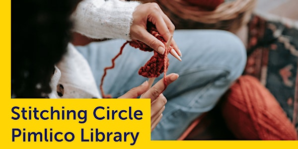 Stitching Circle Pimlico Library 伦敦来了！每周六下午，和手作爱好者一起静享针线时光