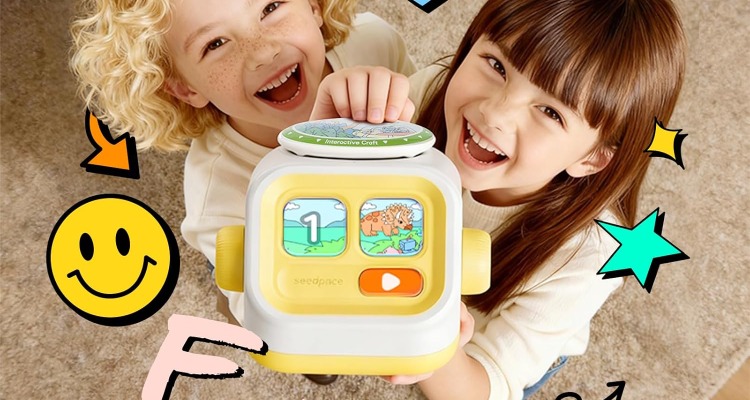 挖到带娃神器!🤖会聊天的故事机器人!120个故事+互动答题+蓝牙音箱!黑五价£55!