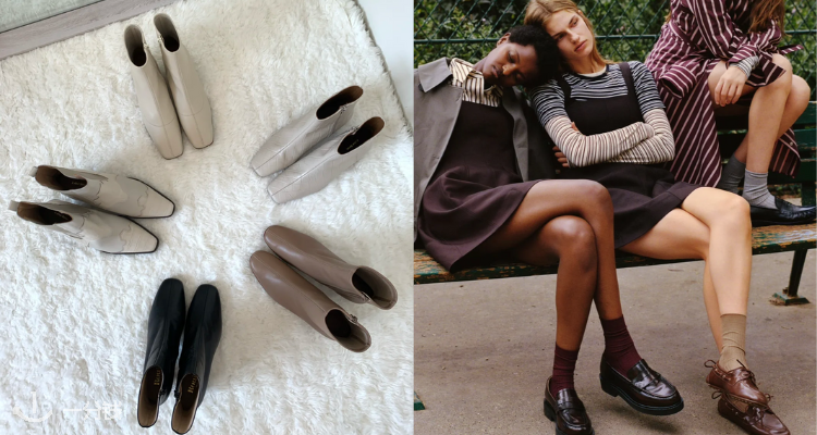 &OS官网冬促「👢鞋靴合集」低至3折!宋雨琦同款Gazelle£69🩵收机车靴、乐福鞋等!