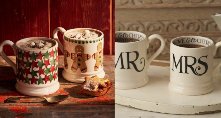 Emma Bridgewater手工马克杯全场85折👉仅£22!赵露思同款鸢尾兰杯🈶圣诞伴手礼闭眼入