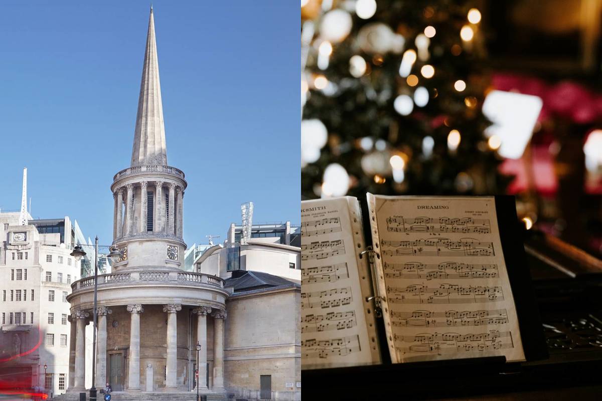 All Souls Carols 圣诞颂歌音乐会伦敦来了！免费合唱、热饮和满满圣诞氛围，快来体验伦敦最温馨的节日夜晚吧！