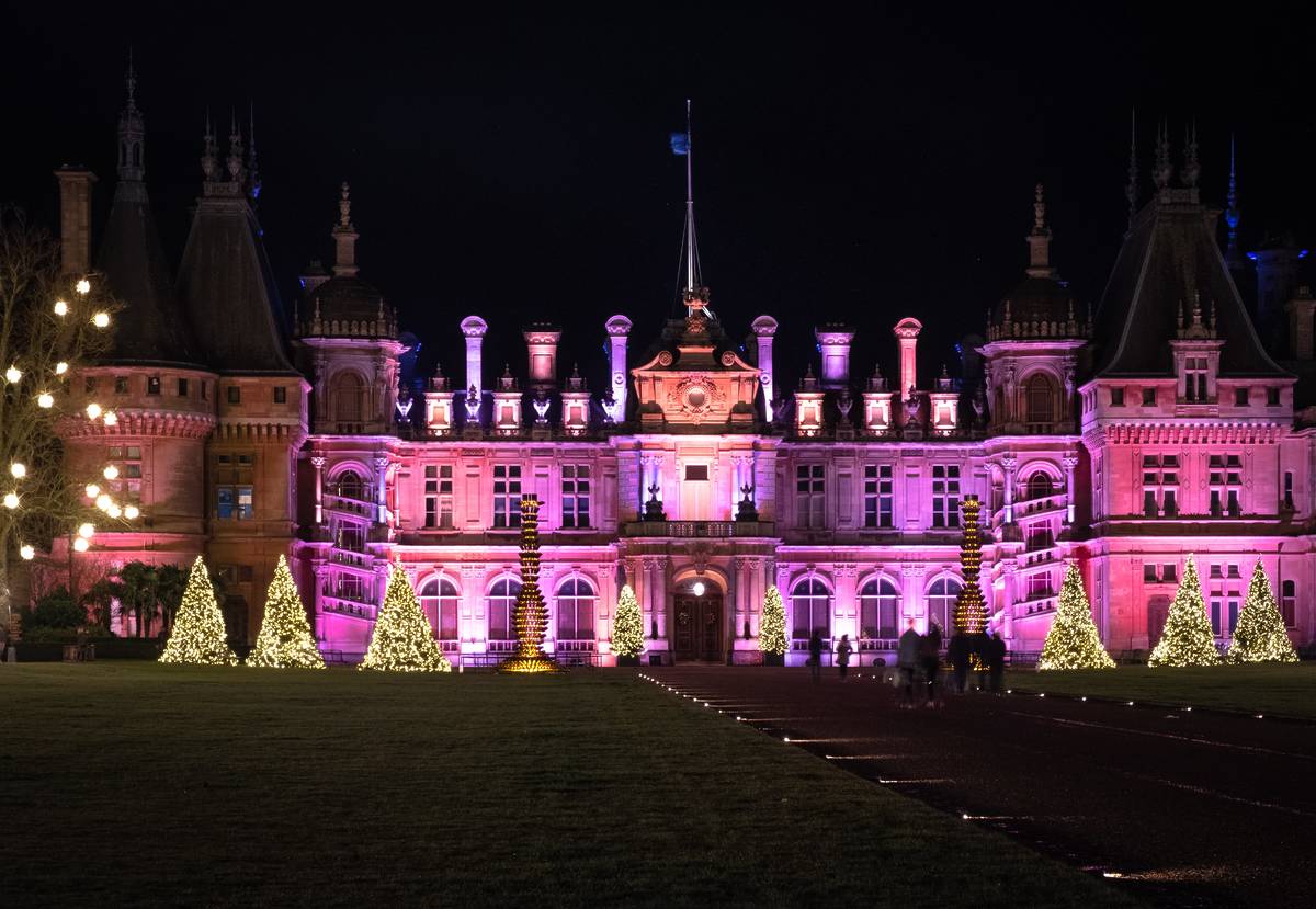 Waddesdon Manor 圣诞奇幻庄园伦敦来了！快来体验童话般的圣诞灯光与市集盛宴