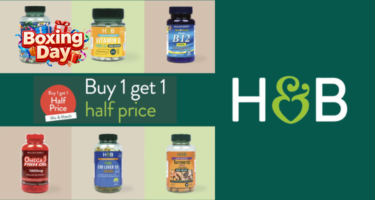 H&B买2送1/第2件半价/大促区➕叠75折！来囤鱼油、叶黄素、生发片、维生素、益生菌
