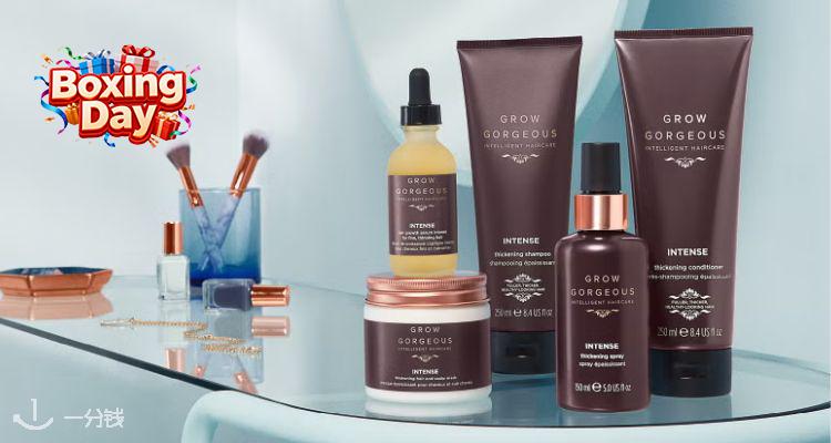 秃头星人有救了😍LF家GG全场清仓3折💥生发精华120ml仅£24收！丰盈洗护套装740ml才£38！