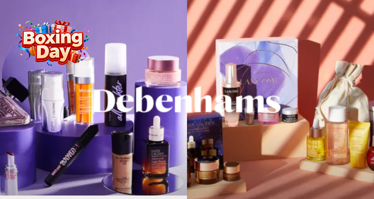 Debenhams美妆狂甩价💥变相19折收👍资生堂全正装礼盒£102收！兰蔻美妆礼盒£64！