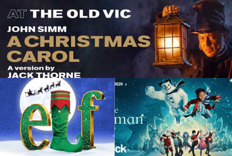 2025年英国圣诞季必看音乐剧舞台剧推荐 | 圣诞颂歌、精灵、灰姑娘等等