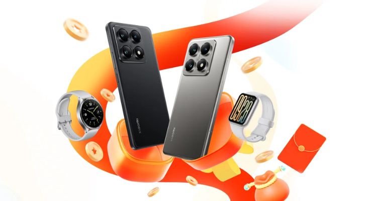 小米官网新年狂欢53折起+多重满减+送礼🎁MIX Flip折叠屏手机直降£480！桌面暖风机£21！