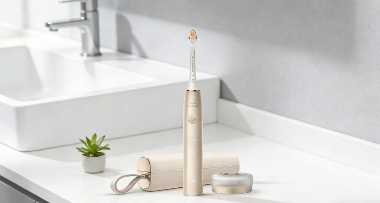 英亚飞利浦电动牙刷低至35折🔥9900系玫瑰金电动牙刷直降£249！刷头£3/支🦷深度洁净长效续航！