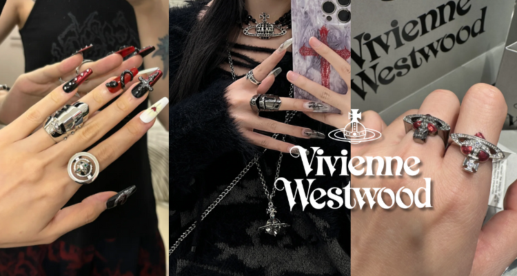 酷到没边🤍Vivienne Westwood【朋克配饰】来啦🖤收经典土星项链、盔甲戒指等爆品！