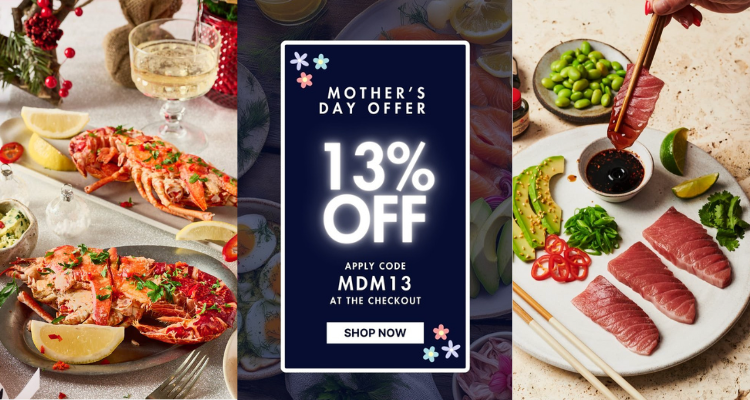 三文鱼刺身、蒜蓉大虾、牡蛎...🍤The Fish Society大促➕叠85折！来DIY海鲜大餐