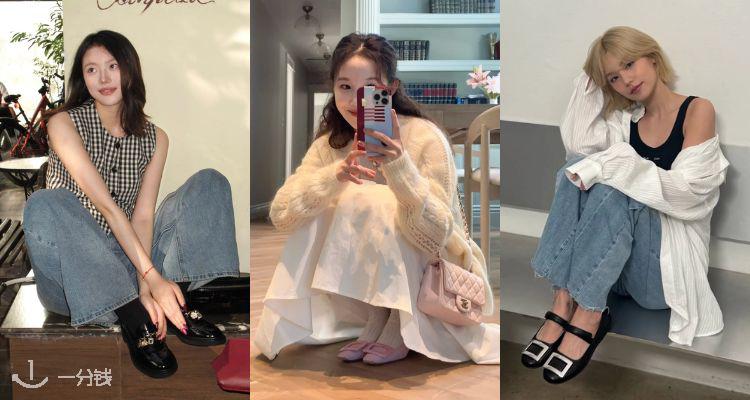 大小姐鞋柜👠Roger Vivier低至5折+叠7折💎方扣平底鞋£298收🩰沈月同款乐福鞋£487！