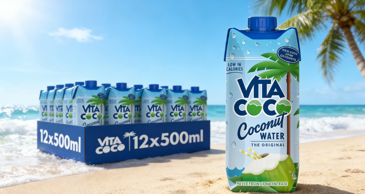 英亚Vita Coco椰子水低至53折🥥12瓶原味椰子水£13！12瓶奶油草莓味椰子水16£！清爽不甜腻！