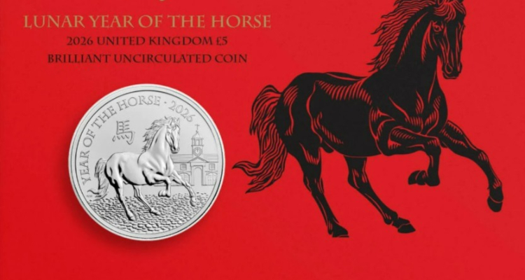 🐎英国皇家铸币厂马年生肖币✨英伦工艺 + 东方祥瑞，收藏送礼皆体面，马到好运来！