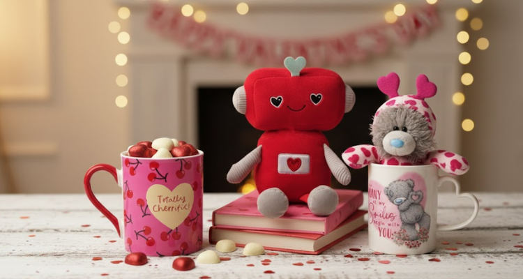 Cardfactory 大促低至5折💥樱桃马克杯 £1.99、爱心机器人 £3.49，礼盒好物超划算✨