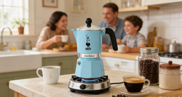 英亚Bialetti摩卡壶低至69折☕️浅蓝摩卡壶仅需£20！ 6杯量不锈钢意式摩卡壶£37收！