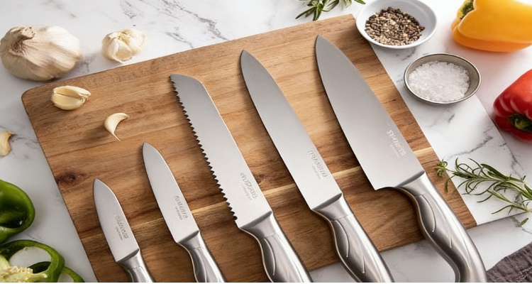 英亚Nuovva神仙厨具全线好价🍳厨房刀具5件套仅£29！不粘锅2件套£39收！颜值与实力并存！