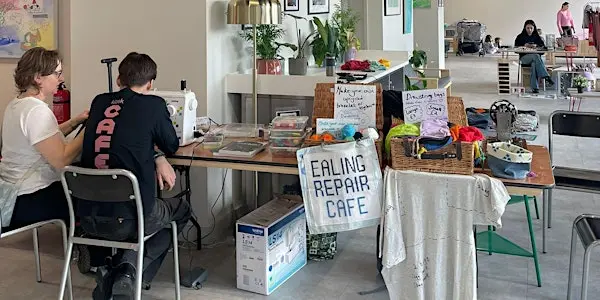 Clothes Mend & Natter 来 Greenford Quay 了！边缝补旧衣，边结交新友的治愈午后