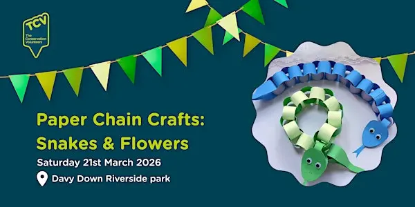 纸链手工坊：蛇与花朵创意制作 | 伦敦亲子活动来了！